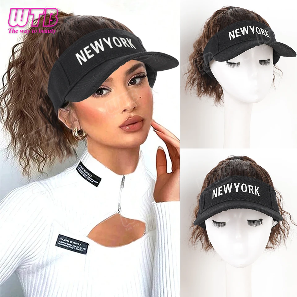 Hat Wigs 12 Inch Synthetic Curly Wavy Ponytail Wigs With Top Hat For Women Daily Party Use
Hat Wigs 12 Inch Synthetic Curly Wavy Ponytail Wigs With Top Hat For Women Daily Party Use