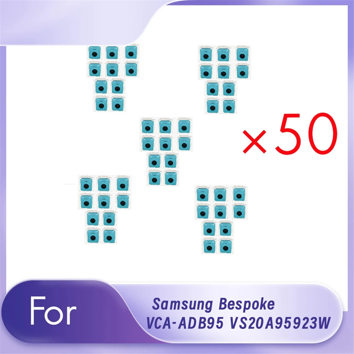 50 шт. мешок для сбора пыли для Samsung VCA-ADB95 VS20A95923W Jet Clean, вакуумные аксессуары, мешок для пыли, нетканый мешок
50 шт. мешок для сбора пыли для Samsung VCA-ADB95 VS20A95923W Jet Clean, вакуумные аксессуары, мешок для пыли, нетканый мешок