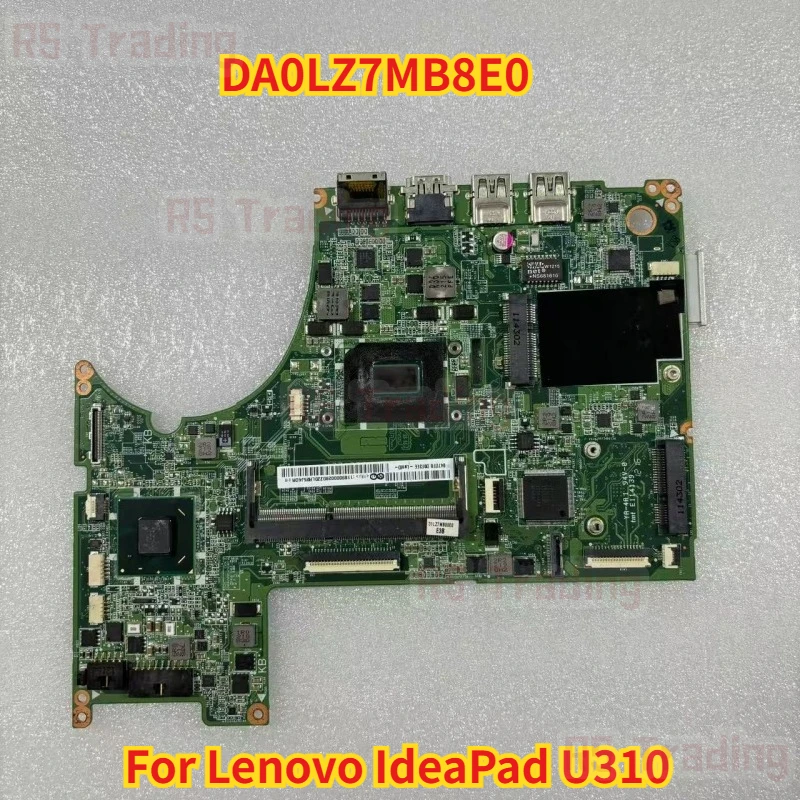 Материнская плата для ноутбука Lenovo IdeaPad U310 DA0LZ7MB8E0 с процессором I5-3317 DDR3, тест в порядке
Материнская плата для ноутбука Lenovo IdeaPad U310 DA0LZ7MB8E0 с процессором I5-3317 DDR3, тест в порядке