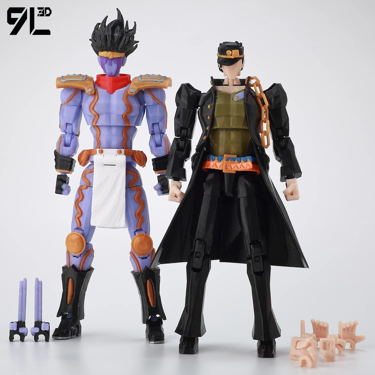 9L3D LUCKY13 Jotaro Star Platinum Set JoJo Bizarre Adventure T13 Titan13 Articulate Dummy13 Desk Decoration Action Figure Toy
9L3D LUCKY13 Jotaro Star Platinum Set JoJo Bizarre Adventure T13 Titan13 Articulate Dummy13 Desk Decoration Action Figure Toy