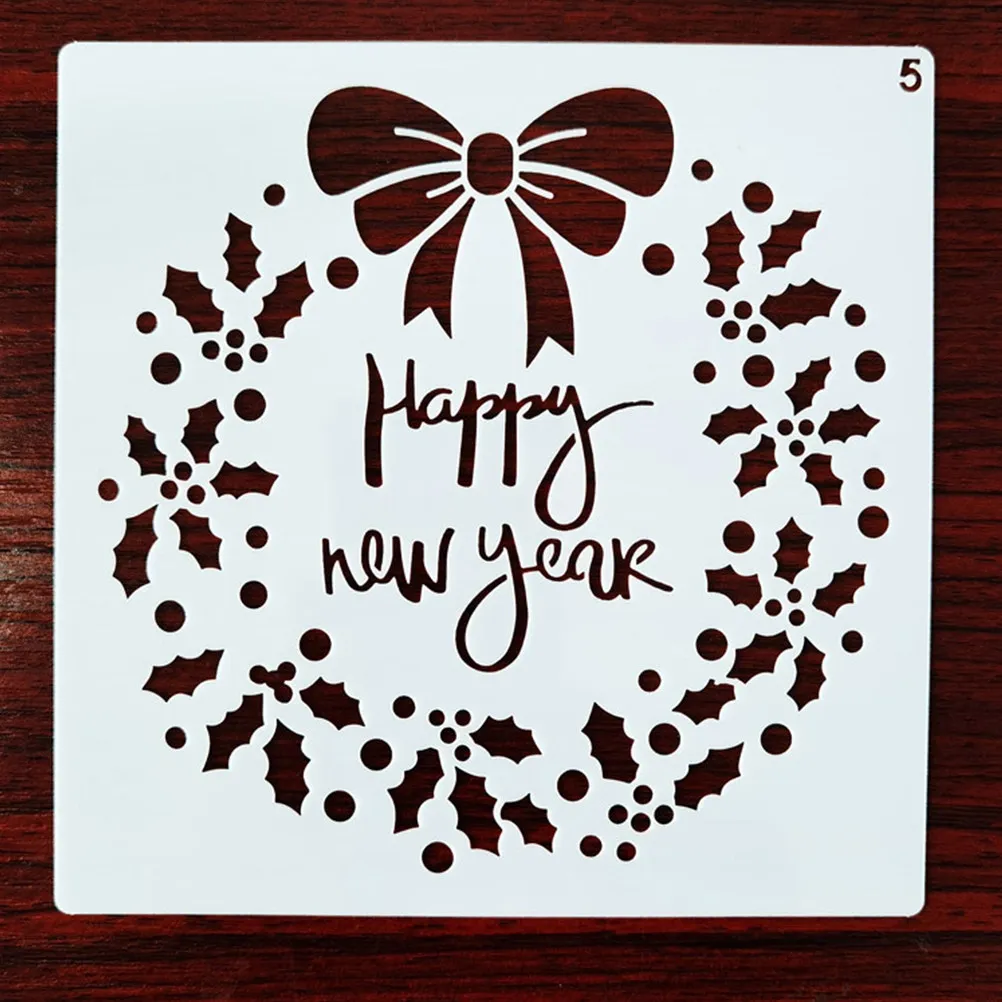 12pcs Christmas Painting Stencils Hollow Out Drawing Templates DIY Wood White Art Craft Tools For Beginners
12pcs Christmas Painting Stencils Hollow Out Drawing Templates DIY Wood White Art Craft Tools For Beginners