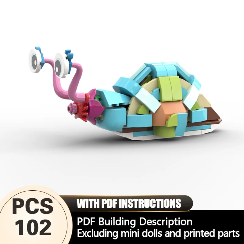 Creators Animal Series Model MOC Building Bricks Snail Diva Modular Technology Gifts Holiday Assemble Children Toys Suit
Creators Animal Series Model MOC Building Bricks Snail Diva Modular Technology Gifts Holiday Assemble Children Toys Suit