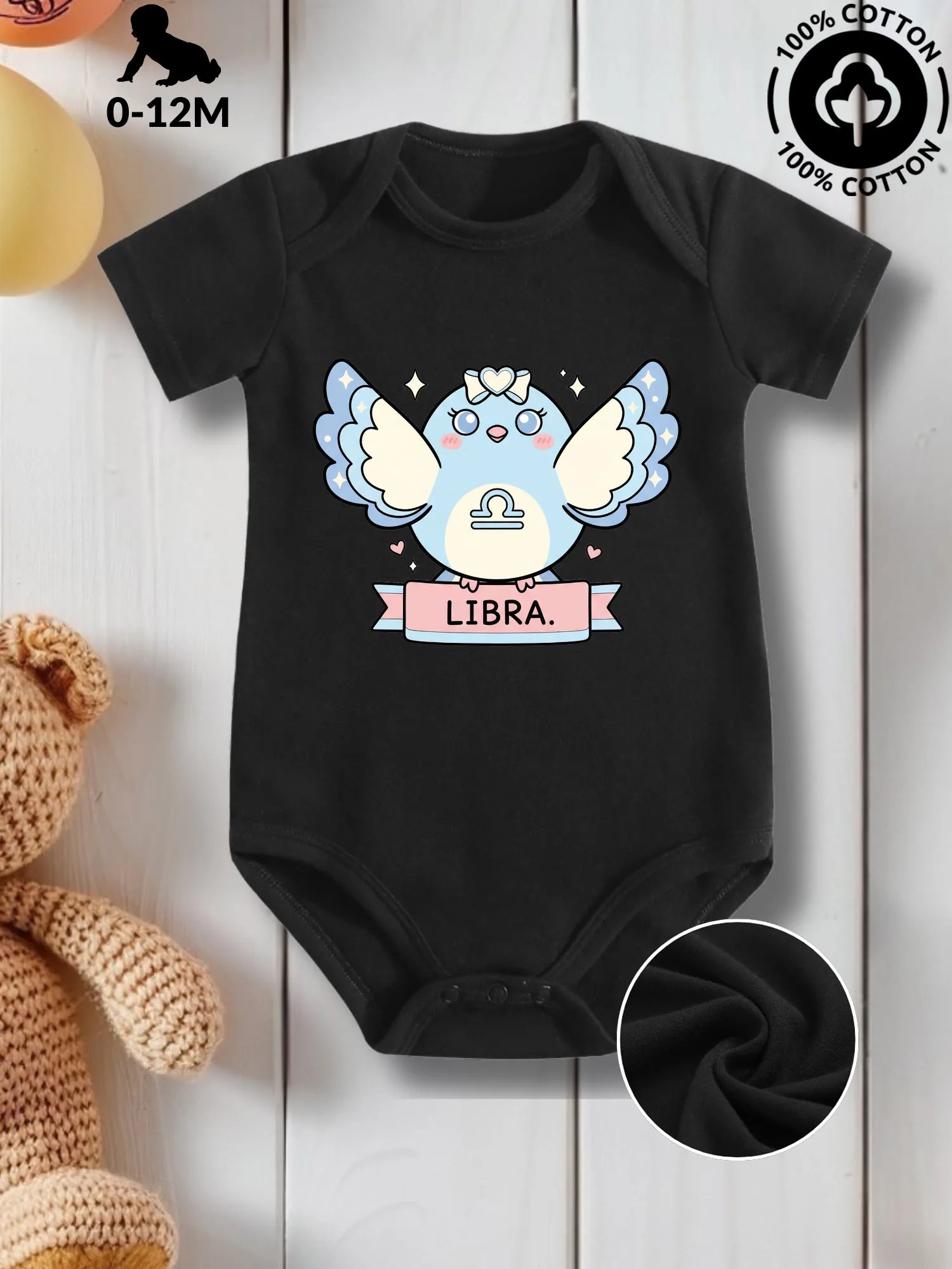 Детский костюм для ползания унисекс с изображением Терезы зодиака, комбинезон для ухода за кожей из чистого хлопка, всесезонная одежда, черное боди 190GSM
Детский костюм для ползания унисекс с изображением Терезы зодиака, комбинезон для ухода за кожей из чистого хлопка, всесезонная одежда, черное боди 190GSM