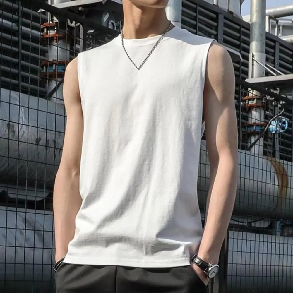 Streetwear Trendy Fitness Jogging Men Vest Breathable Men Tank Top Solid Color Male Clothing
Streetwear Trendy Fitness Jogging Men Vest Breathable Men Tank Top Solid Color Male Clothing