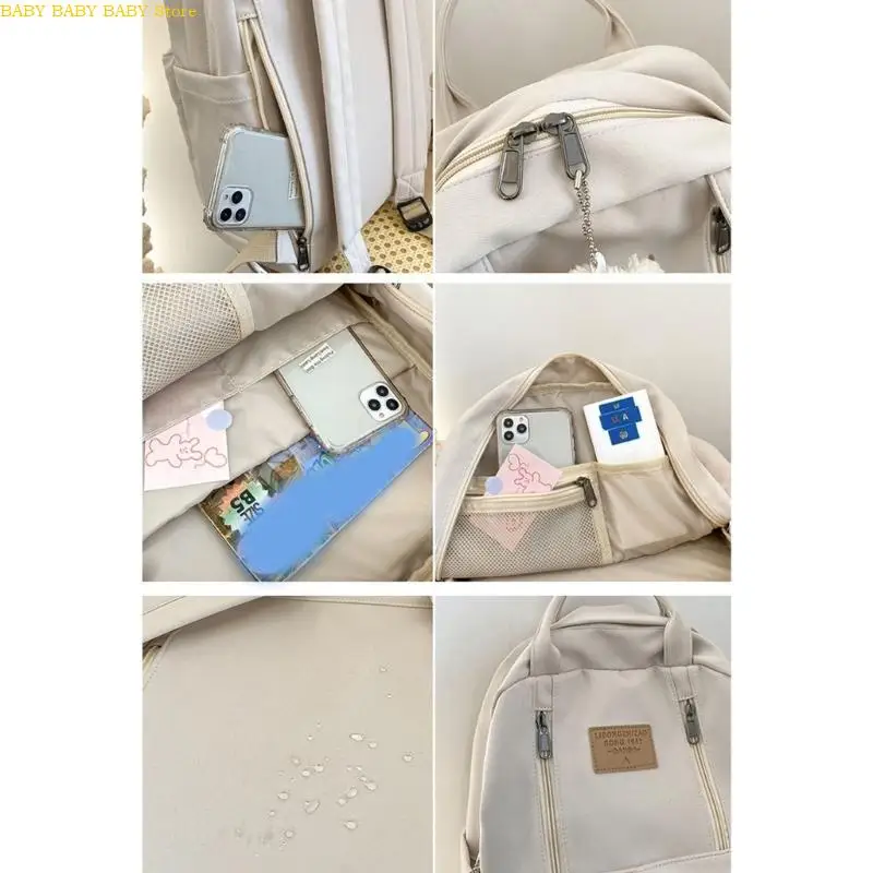 Q81A Fashion School Bookbag Nylon Backpack Laptop Travel Daypack for Teen Girl College Large Capacity Student Schoolbag
Q81A Fashion School Bookbag Nylon Backpack Laptop Travel Daypack for Teen Girl College Large Capacity Student Schoolbag