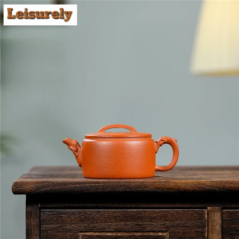 220ml Vintage Yixing Purple Clay Teapots Handmade Large Caliber Pot Raw Ore Red Downhill Mud Kettle With Infuser Zisha Tea Set
220ml Vintage Yixing Purple Clay Teapots Handmade Large Caliber Pot Raw Ore Red Downhill Mud Kettle With Infuser Zisha Tea Set