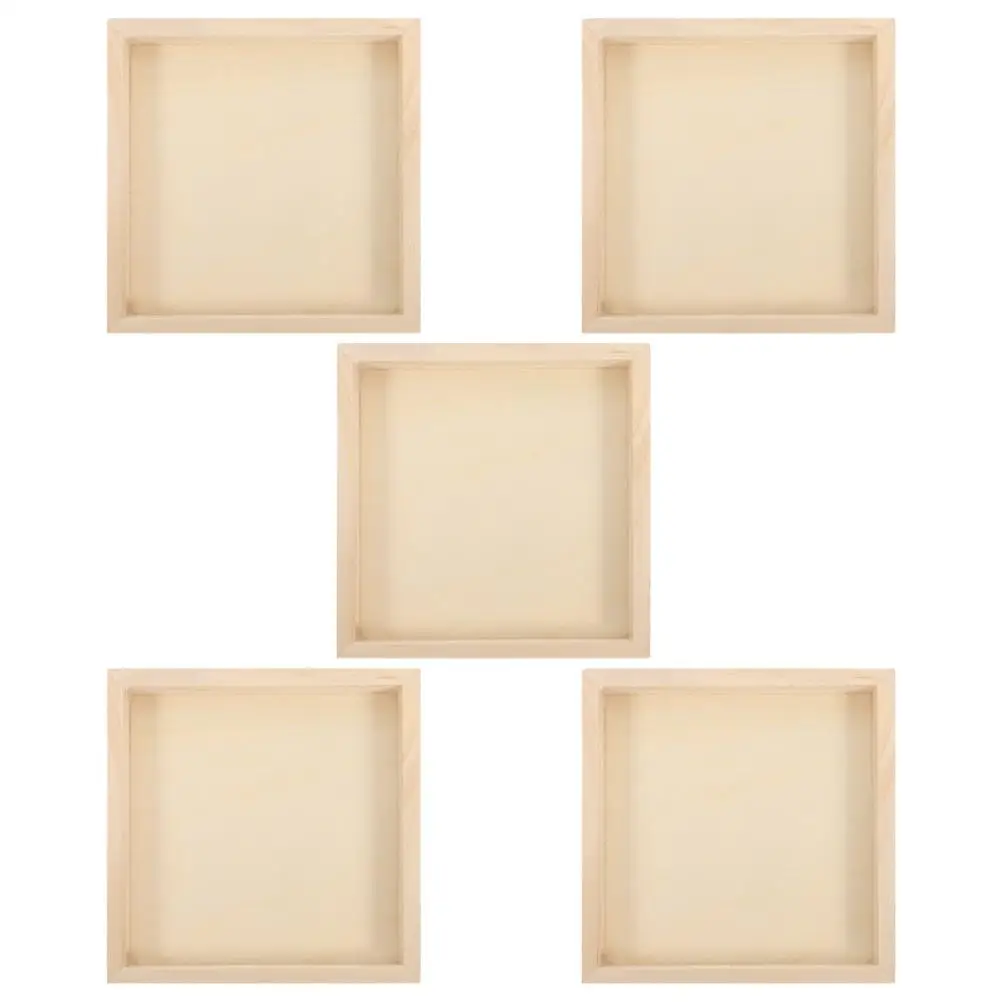 5 Pcs Puzzle Cube Storage Trays Wooden Small Toys Three-dimensional Jigsaw Hexahedral Kids Room Tidy Clean Natural Wood Finish
5 Pcs Puzzle Cube Storage Trays Wooden Small Toys Three-dimensional Jigsaw Hexahedral Kids Room Tidy Clean Natural Wood Finish