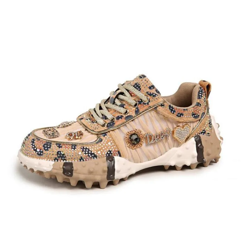 Women's Shoes Breathable Sporty Casual Thick Bottomed Footwear Summer New Seasonal Comfortable Rubber Soled Round Toe Sneakers
Women's Shoes Breathable Sporty Casual Thick Bottomed Footwear Summer New Seasonal Comfortable Rubber Soled Round Toe Sneakers