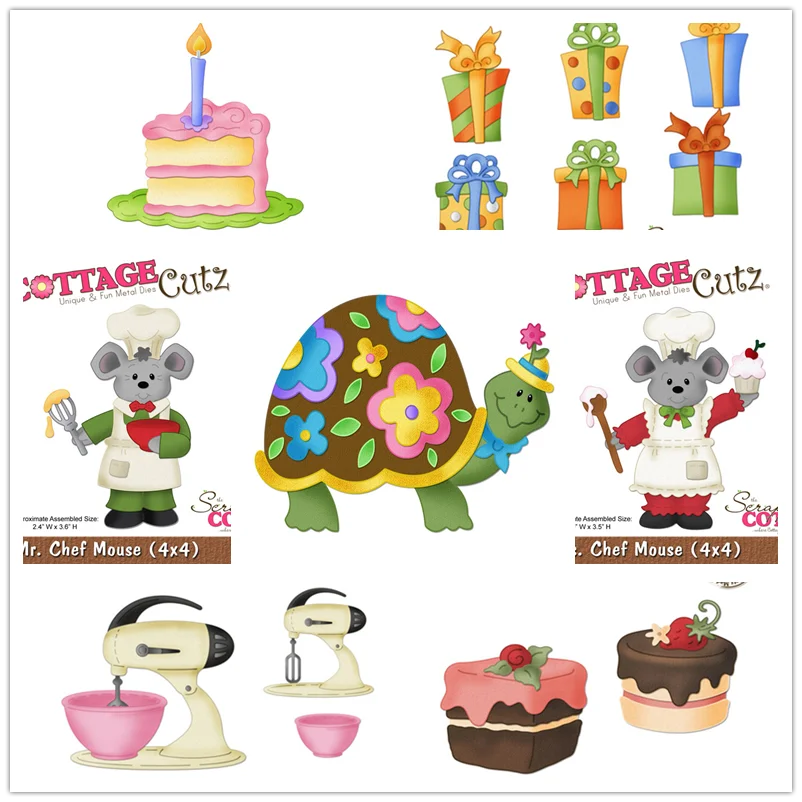 Birthday Metal Cutting Dies Children Cake Gift Box Cartoon Mouse Turtle Flower Scrapbooking Frame Greeting Card Craft No Stamp
Birthday Metal Cutting Dies Children Cake Gift Box Cartoon Mouse Turtle Flower Scrapbooking Frame Greeting Card Craft No Stamp