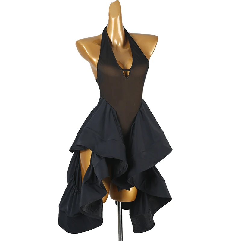 Black Latin Dance Practice Clothes Salsa Performance Costume Flower Dress Backless Professional Rumba Samba Dance Dresses
Black Latin Dance Practice Clothes Salsa Performance Costume Flower Dress Backless Professional Rumba Samba Dance Dresses