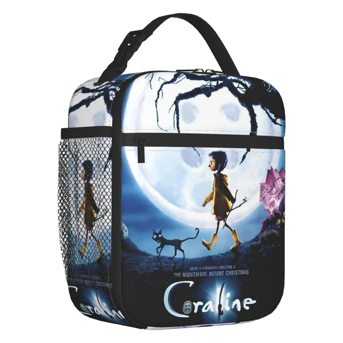 Изолированная сумка для обеда Coraline Twitchy Witchy Girl для женщин, герметичный термохолодильник из фильма ужасов, сумка для обеда, офисная работа, школа
Изолированная сумка для обеда Coraline Twitchy Witchy Girl для женщин, герметичный термохолодильник из фильма ужасов, сумка для обеда, офисная работа, школа