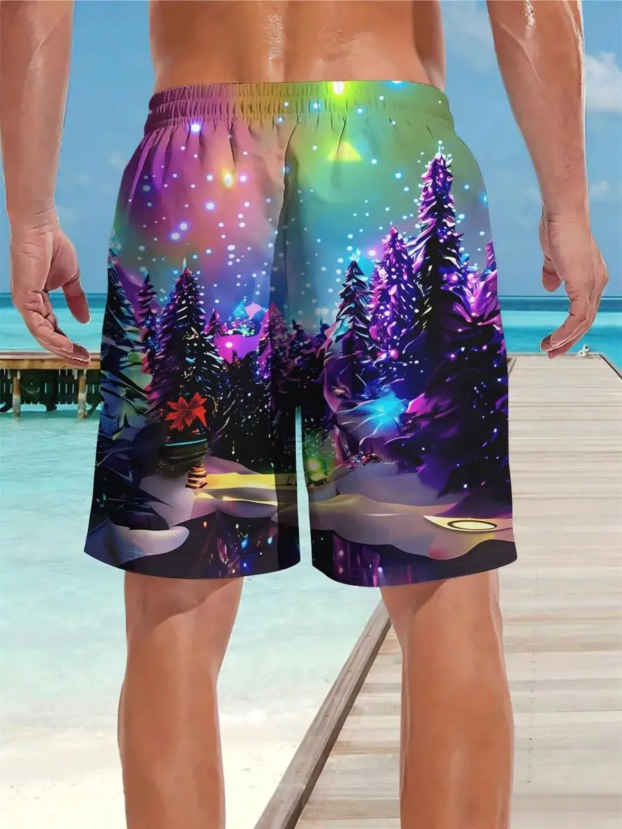 Mens Beach Shorts 3D Print Cosmic Forest Night Sky Stars
Mens Beach Shorts 3D Print Cosmic Forest Night Sky Stars
