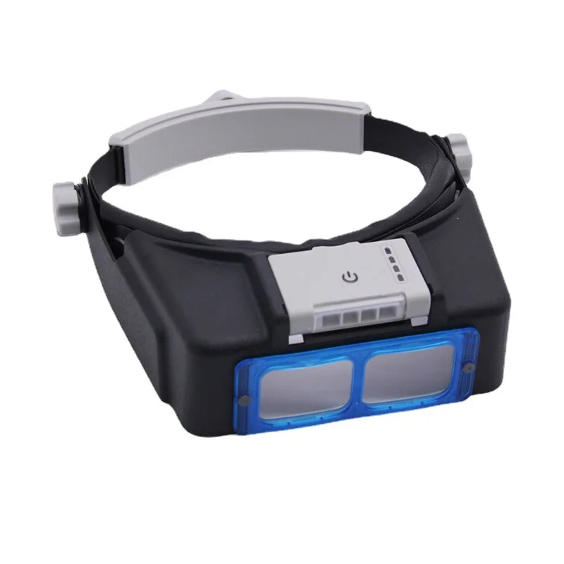 Head Wearing Illuminated Magnifier 1.5X 2X 2.5X 3.5X Rechargeable Headband Magnifying Glass Third Hand Loupe Repairing Tool
Head Wearing Illuminated Magnifier 1.5X 2X 2.5X 3.5X Rechargeable Headband Magnifying Glass Third Hand Loupe Repairing Tool