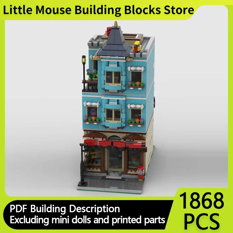 City Street View Model MOC Building Bricks Townhouse Toy Store Modular Technology Gifts Holiday Assemble Children Toys Suit
City Street View Model MOC Building Bricks Townhouse Toy Store Modular Technology Gifts Holiday Assemble Children Toys Suit