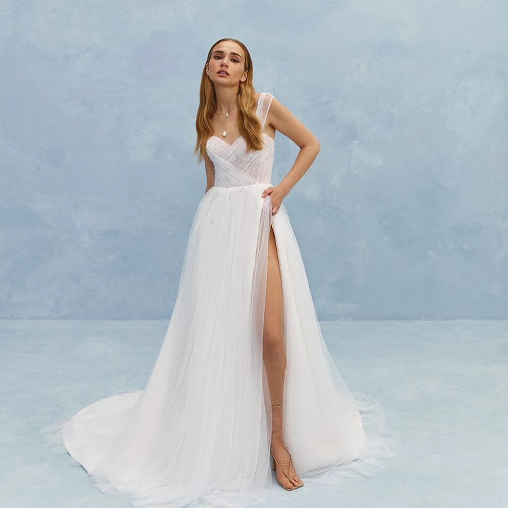 Elegant Off The Shoulder Beaded Pleat Sweetheart Boho Beach A Line Wedding Dresses Custom Made 2024 Rode De Morrie
Elegant Off The Shoulder Beaded Pleat Sweetheart Boho Beach A Line Wedding Dresses Custom Made 2024 Rode De Morrie
