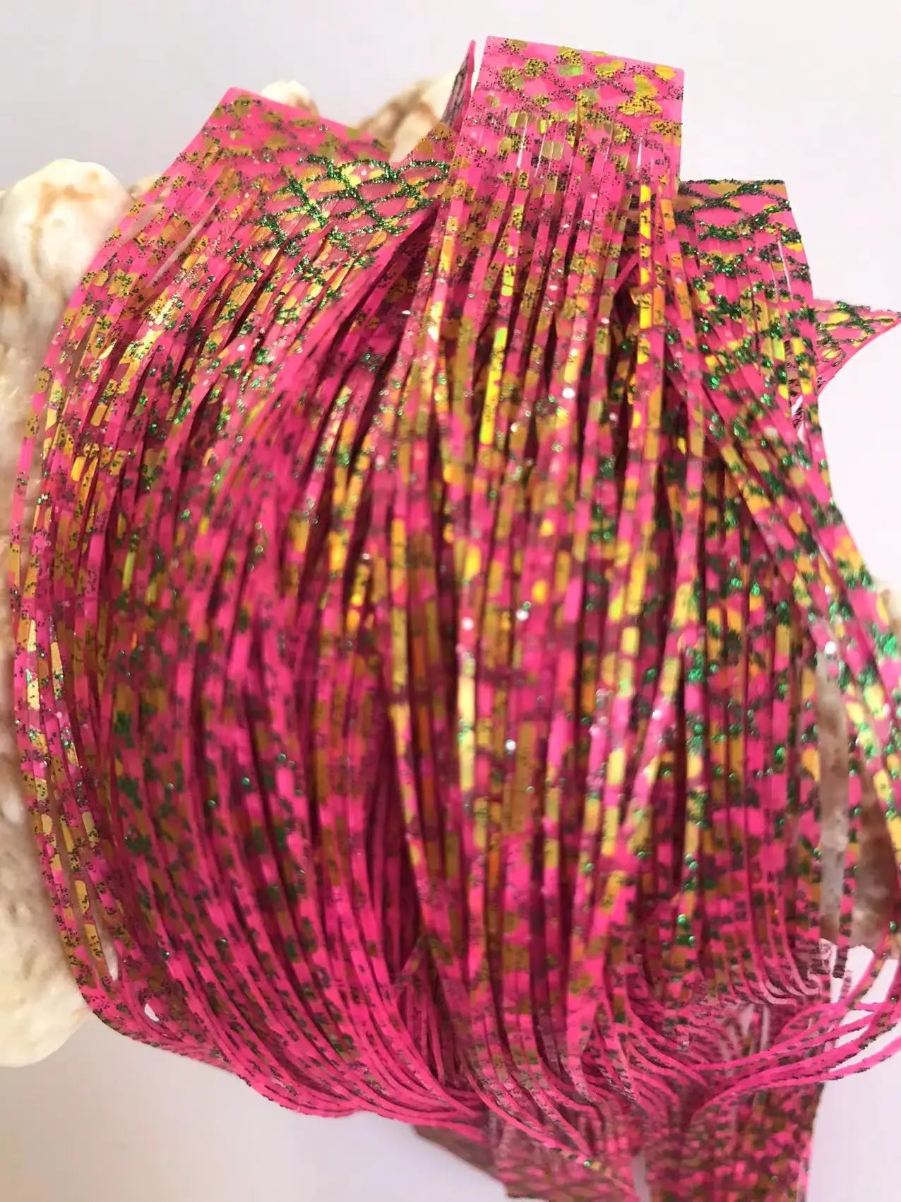 8850-013 Fishing Lure Silicone Skirt Layers,Silicone Skirt Material for Tackle Craft, DIY Spinner, Rubber Jigs, Buzzbait--234
8850-013 Fishing Lure Silicone Skirt Layers,Silicone Skirt Material for Tackle Craft, DIY Spinner, Rubber Jigs, Buzzbait--234