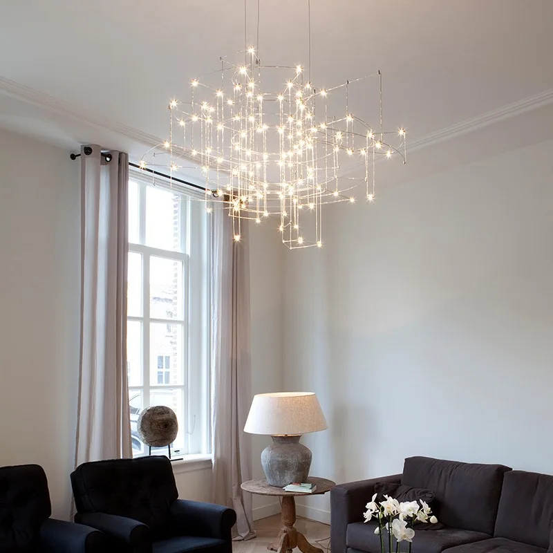 Modern Firefly Ceiling Pendant Light for Living Room Bedroom Restaurant Clothing Shop Cloakroom Lighting Front Desk Lamp Fixture
Modern Firefly Ceiling Pendant Light for Living Room Bedroom Restaurant Clothing Shop Cloakroom Lighting Front Desk Lamp Fixture