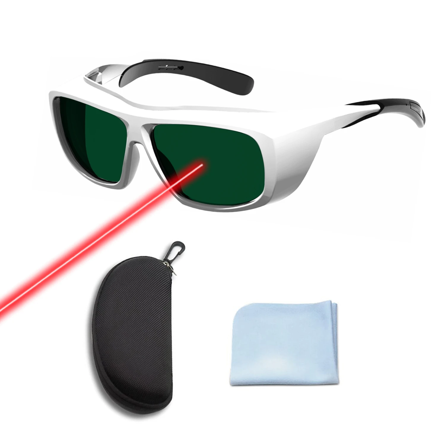 200-450nm & 560-2000nm OD6 CE Certificate Protection Safety Glasses Protective Glass Welding Cutting Work Glasses Goggles
200-450nm & 560-2000nm OD6 CE Certificate Protection Safety Glasses Protective Glass Welding Cutting Work Glasses Goggles