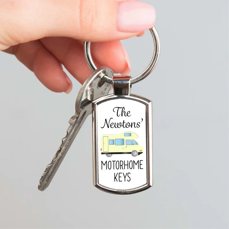 Customized Motorhome Gift Keychain Unique Family Holiday Key Fob, Bespoke Campervan Travel Key Holder
Customized Motorhome Gift Keychain Unique Family Holiday Key Fob, Bespoke Campervan Travel Key Holder