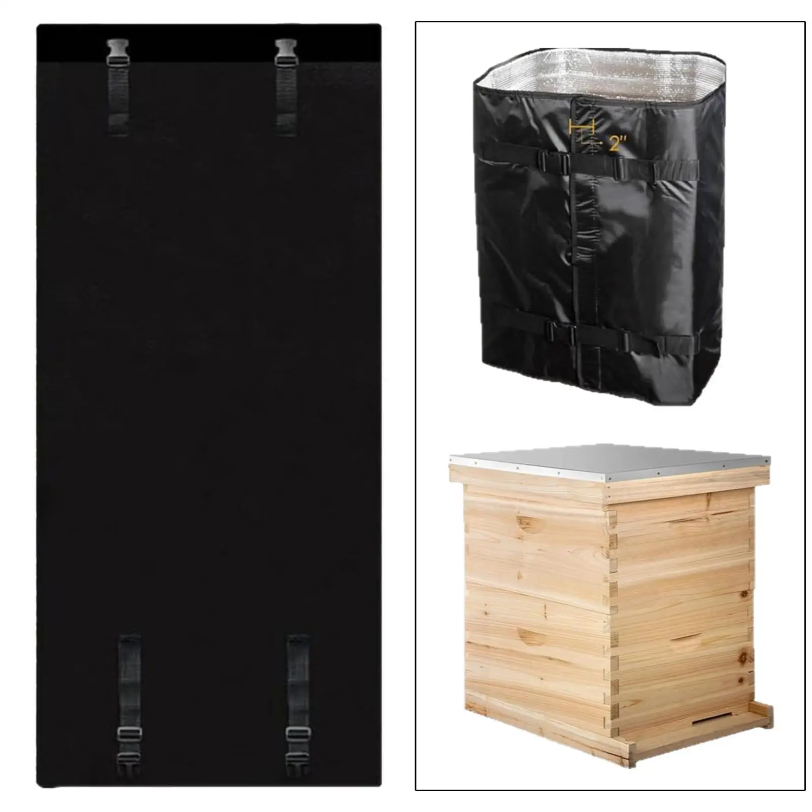 Winter Bee Hive Wrap Windproof Coldproof Cozy Oxford Cloth Lightweight Warm Protection Cover Beehive Wrap for Frame Hives
Winter Bee Hive Wrap Windproof Coldproof Cozy Oxford Cloth Lightweight Warm Protection Cover Beehive Wrap for Frame Hives