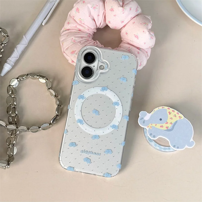 Phone Case with For MagSafe Stand for iPhone 14 15 16 17 Pro Max Cute Blue Polka Dot Shockproof Protective Cover Case Girls
Phone Case with For MagSafe Stand for iPhone 14 15 16 17 Pro Max Cute Blue Polka Dot Shockproof Protective Cover Case Girls