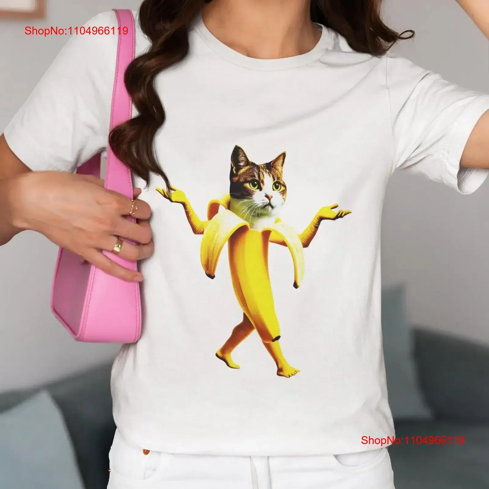 Funny Cat Banana T Shirt Quirky Hilarious Lover Top Idea Unique Fruit Costume Design for Adults vintage Washed Slightly
Funny Cat Banana T Shirt Quirky Hilarious Lover Top Idea Unique Fruit Costume Design for Adults vintage Washed Slightly