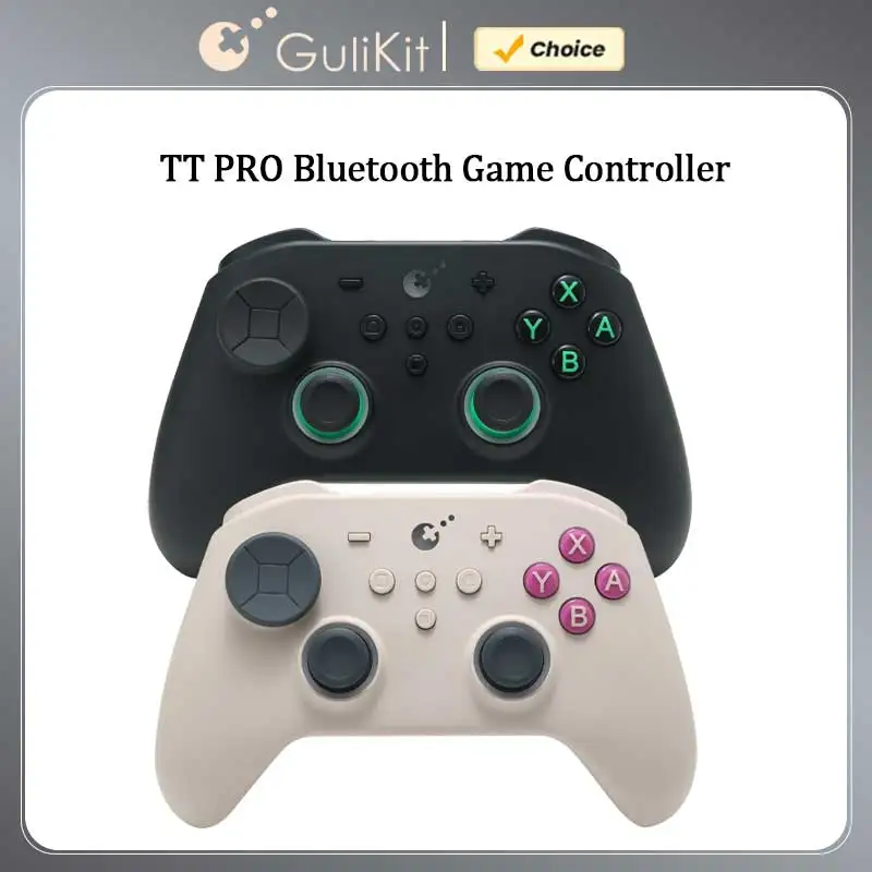 GuliKit TT Pro Game Controller with TMR Joysticks Hyperlink 2 Adapter Anti Drift Gamepad for Nintendo Switch 1/2 PC Android iOS
GuliKit TT Pro Game Controller with TMR Joysticks Hyperlink 2 Adapter Anti Drift Gamepad for Nintendo Switch 1/2 PC Android iOS