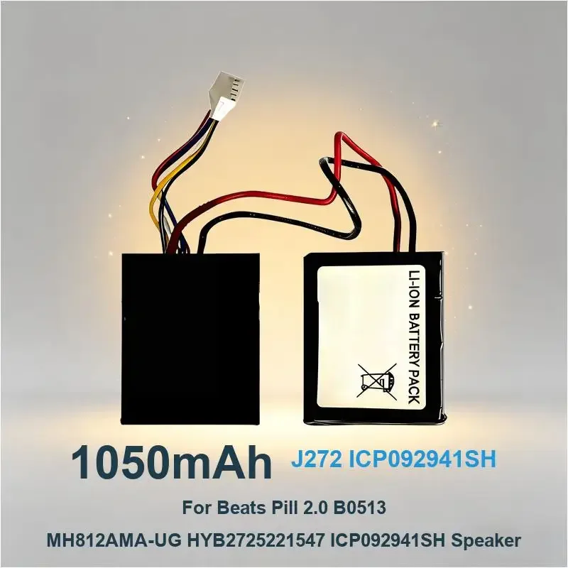 Battery For Beats Pill 2.0 B0513 MH812AMA-UG HYB2725221547 ICP092941SH Speaker XL J273 ICR18650NH-2S2P
Battery For Beats Pill 2.0 B0513 MH812AMA-UG HYB2725221547 ICP092941SH Speaker XL J273 ICR18650NH-2S2P