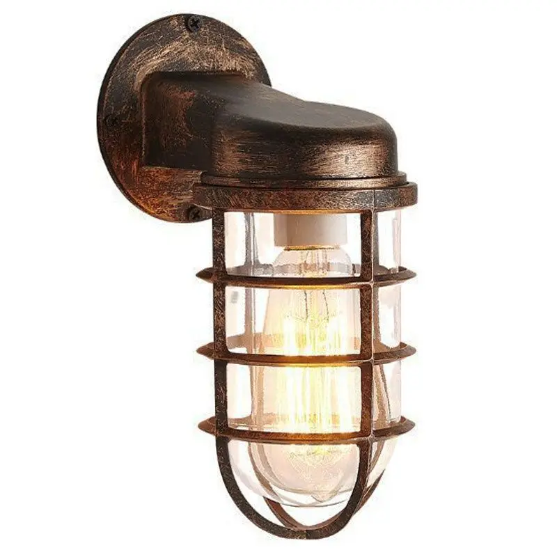 Retro Industrial Wall Lamp for Loft Coffee Bar Corridor Aisle Waterproof Outdoor Sconce Antique E27 Exterior Led Lights Fixture
Retro Industrial Wall Lamp for Loft Coffee Bar Corridor Aisle Waterproof Outdoor Sconce Antique E27 Exterior Led Lights Fixture