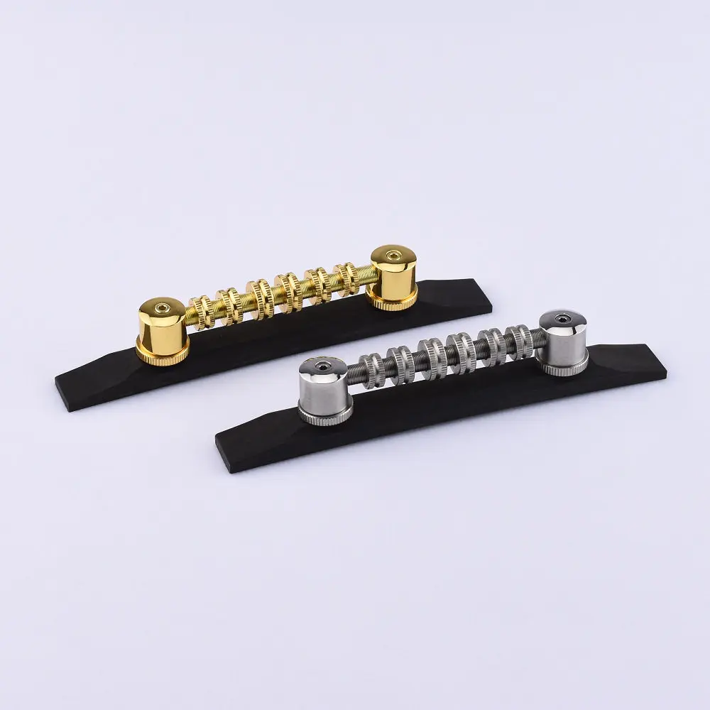 Roller Bridge for Gret/sch Electric Guitar Ebony Base & Stainless Steel Saddles Guitar Replacement Parts
Roller Bridge for Gret/sch Electric Guitar Ebony Base & Stainless Steel Saddles Guitar Replacement Parts