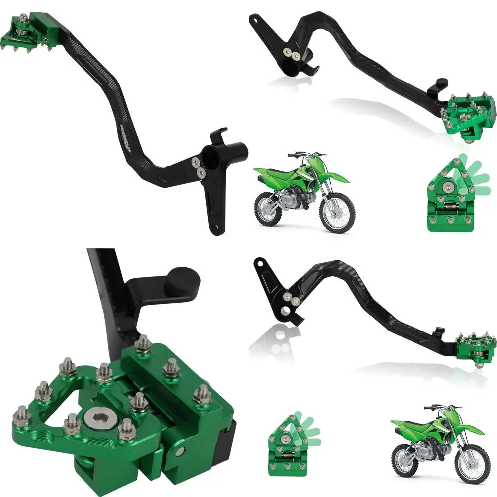 Motorcycle Rear Brake Pedal Folding CNC Foot Lever for KLX110 KLX110L 2010-2024 Dirt Pit Bike Green
Motorcycle Rear Brake Pedal Folding CNC Foot Lever for KLX110 KLX110L 2010-2024 Dirt Pit Bike Green