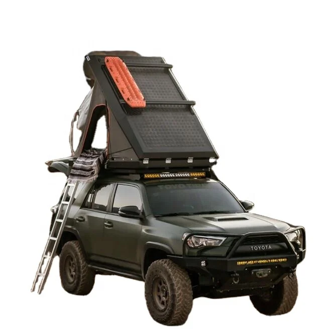 High Quality Aluminium Triangle Car Roof Top Tent Hard Shell 4 Person Family Camping Rooftop Tent Hard Shell
High Quality Aluminium Triangle Car Roof Top Tent Hard Shell 4 Person Family Camping Rooftop Tent Hard Shell