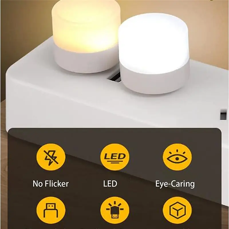 100 шт., лампа с USB-разъемом, мини-светодиодный ночник, внешний аккумулятор, зарядка книг, маленькая круглая лампа для чтения, защита глаз, холодная лампа
100 шт., лампа с USB-разъемом, мини-светодиодный ночник, внешний аккумулятор, зарядка книг, маленькая круглая лампа для чтения, защита глаз, холодная лампа