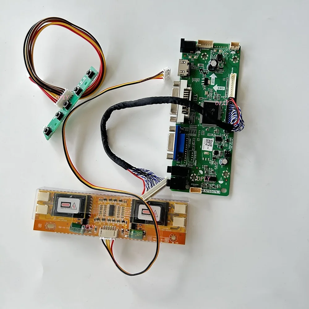M.NT68676 Плата контроллера HDMI-совместимая VGA DVI для LM170E03-TLL4 LM170E03 1280X1024 17-дюймовая панель ЖК-экран монитора 4 лампы
M.NT68676 Плата контроллера HDMI-совместимая VGA DVI для LM170E03-TLL4 LM170E03 1280X1024 17-дюймовая панель ЖК-экран монитора 4 лампы