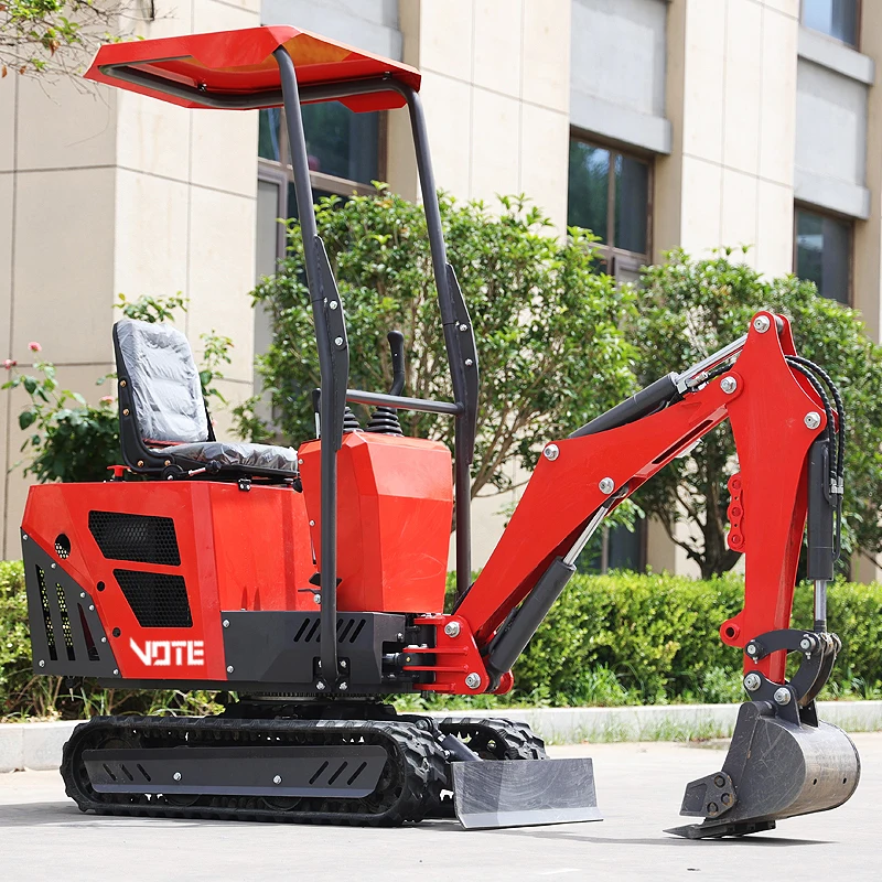 China Manufacturer 1 Ton 800kg Mini Excavator Hydraulic Crawler Small Digger 1000kg Fast Delivery Mini Excavator customized
China Manufacturer 1 Ton 800kg Mini Excavator Hydraulic Crawler Small Digger 1000kg Fast Delivery Mini Excavator customized