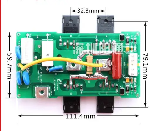 Плата инвертора для сварочного аппарата Ruiling ZX7-250GS/250G/315GS, боковая плата, плата управления, замена платы
Плата инвертора для сварочного аппарата Ruiling ZX7-250GS/250G/315GS, боковая плата, плата управления, замена платы