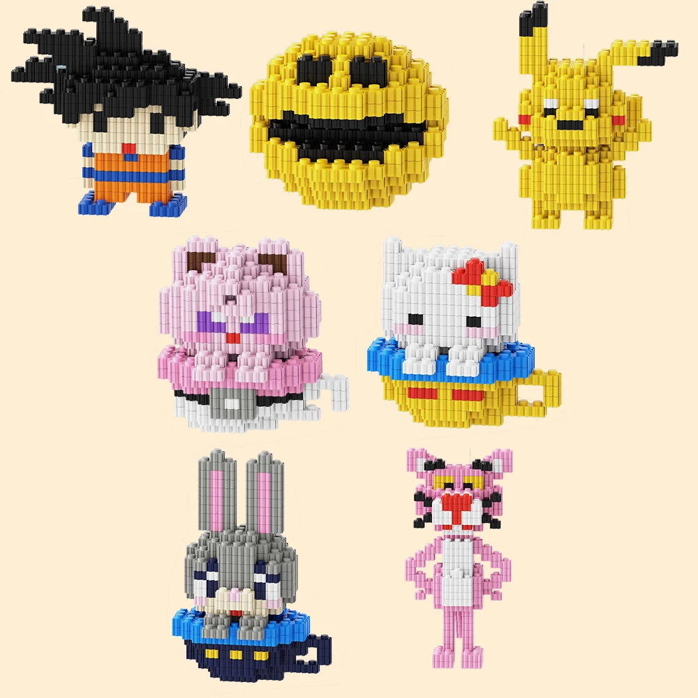 Anime Cartoon Rabbit Doll Series Mini Building Blocks Assembled Model DIY Handmade Children's Birthday Gift Decorations
Anime Cartoon Rabbit Doll Series Mini Building Blocks Assembled Model DIY Handmade Children's Birthday Gift Decorations