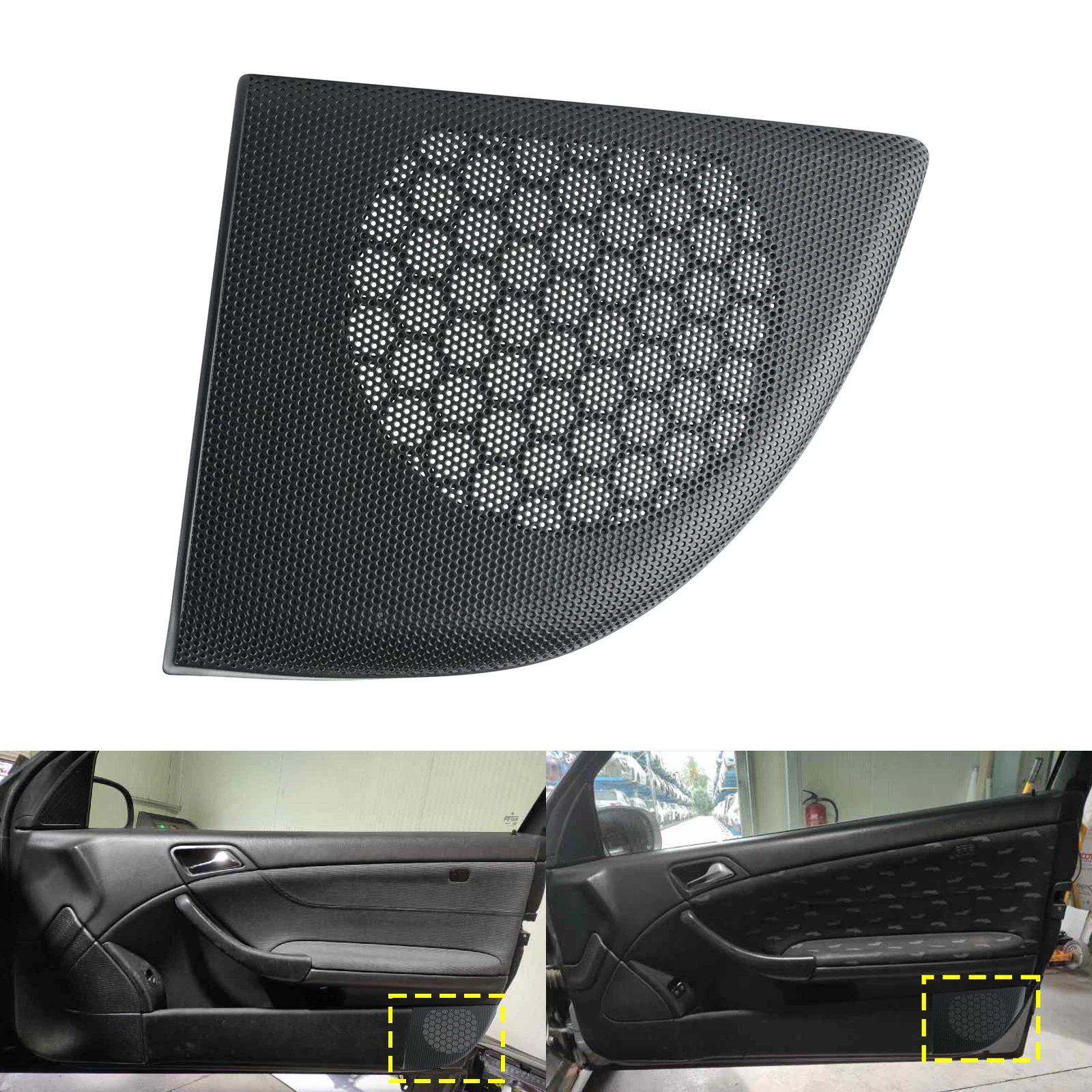 For 08-11 Mercedes C Class Coupe CL203 Right Door Speaker Grill Cover Trim Black
For 08-11 Mercedes C Class Coupe CL203 Right Door Speaker Grill Cover Trim Black