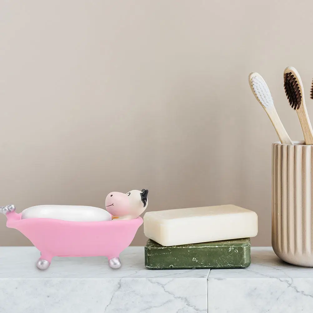 2Pcs Cartoon Bathtub Soap Box Creative Cute Soap Holder Small Size Self Draining Tray for Bathroom Kitchen Sink
2Pcs Cartoon Bathtub Soap Box Creative Cute Soap Holder Small Size Self Draining Tray for Bathroom Kitchen Sink