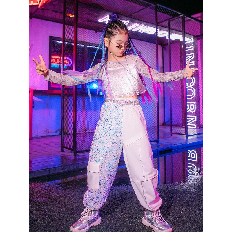 ZZL K-pop Stage Outfits Girls Fashion Show Suit Jazz Dance Costume Children's Clothes Hip-hop Runway Performance Show Street
ZZL K-pop Stage Outfits Girls Fashion Show Suit Jazz Dance Costume Children's Clothes Hip-hop Runway Performance Show Street