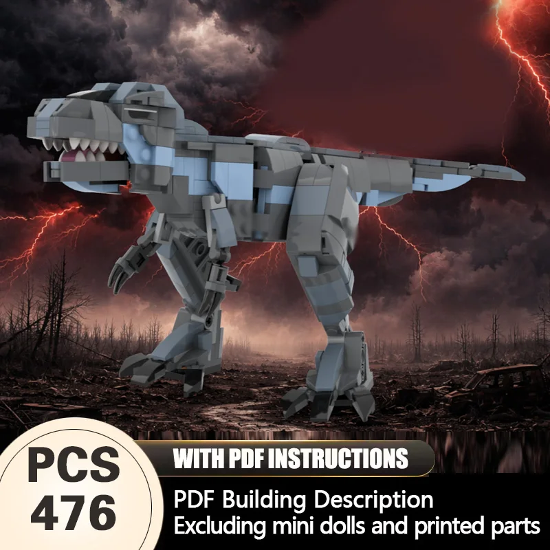 Creators Animal Series Model MOC Building Bricks Tyrannosaurus Rex Modular Technology Gifts Holiday Assemble Children Toys Suit
Creators Animal Series Model MOC Building Bricks Tyrannosaurus Rex Modular Technology Gifts Holiday Assemble Children Toys Suit
