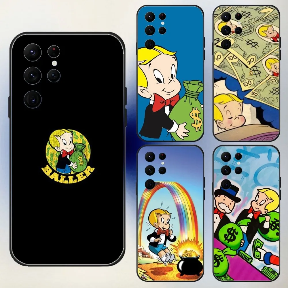 Cute R-Richie Rich Phone Case For Samsung S24,23,22,30,21,10,9,Ultra,Plus,Lite,FE,5G Black Soft Case
Cute R-Richie Rich Phone Case For Samsung S24,23,22,30,21,10,9,Ultra,Plus,Lite,FE,5G Black Soft Case