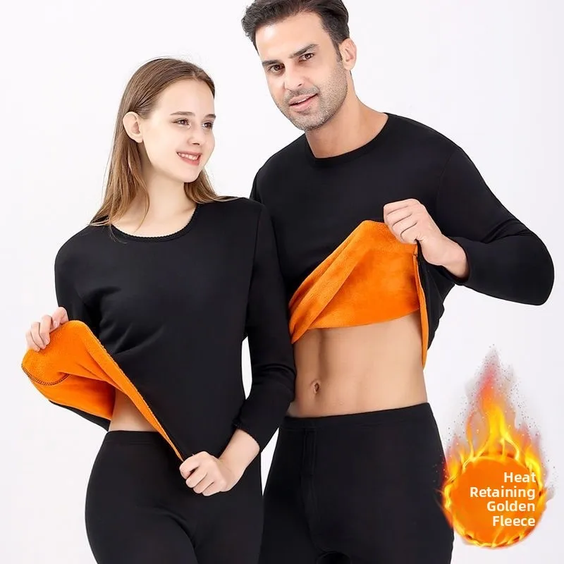 Unisex Thermal Underwear Long Johns for Men And Women Warm Padded Double Layered Long Sleeve Sleepwear Home Clothes
Unisex Thermal Underwear Long Johns for Men And Women Warm Padded Double Layered Long Sleeve Sleepwear Home Clothes