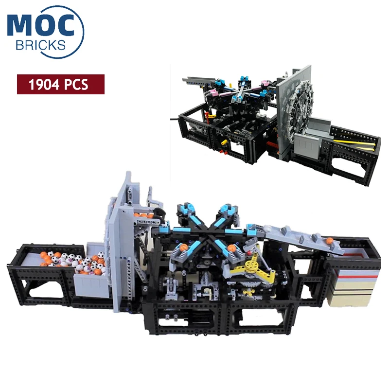 Contraption High-Tech Kit Technology Education Series Great Ball DIY Puzzle Sports MOC Building Block Children 's Christmas Gift
Contraption High-Tech Kit Technology Education Series Great Ball DIY Puzzle Sports MOC Building Block Children 's Christmas Gift