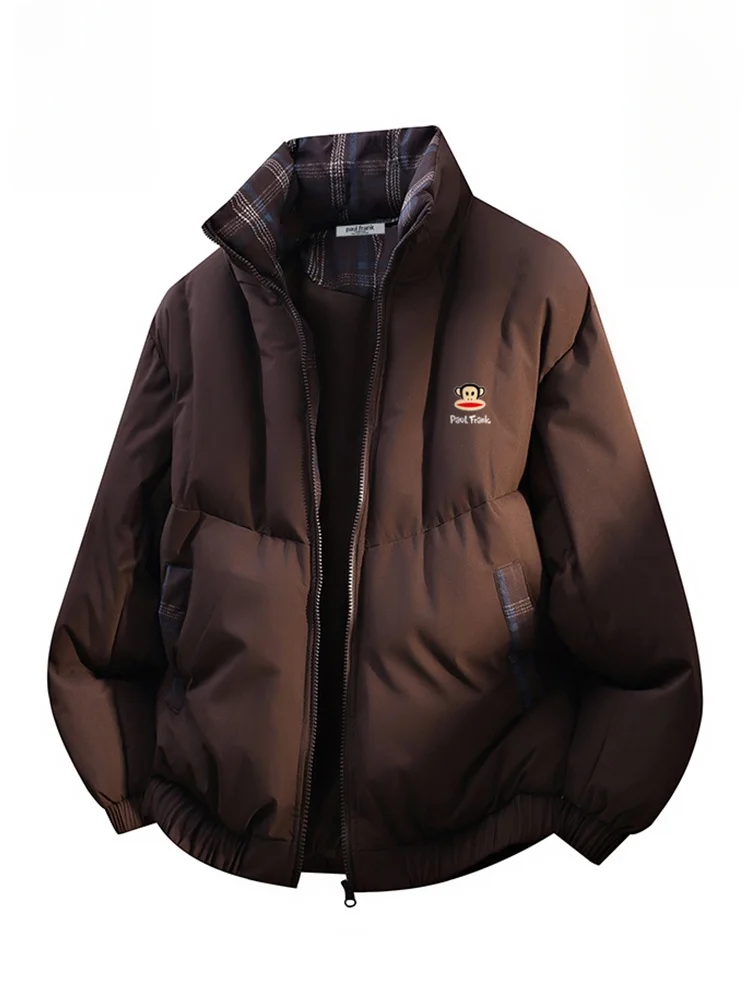 Мужская хлопковая куртка Paul Frank в американском стиле с воротником-стойкой, модная зимняя ретро-верхняя одежда, утепленная, с длинными рукавами, на молнии
Мужская хлопковая куртка Paul Frank в американском стиле с воротником-стойкой, модная зимняя ретро-верхняя одежда, утепленная, с длинными рукавами, на молнии