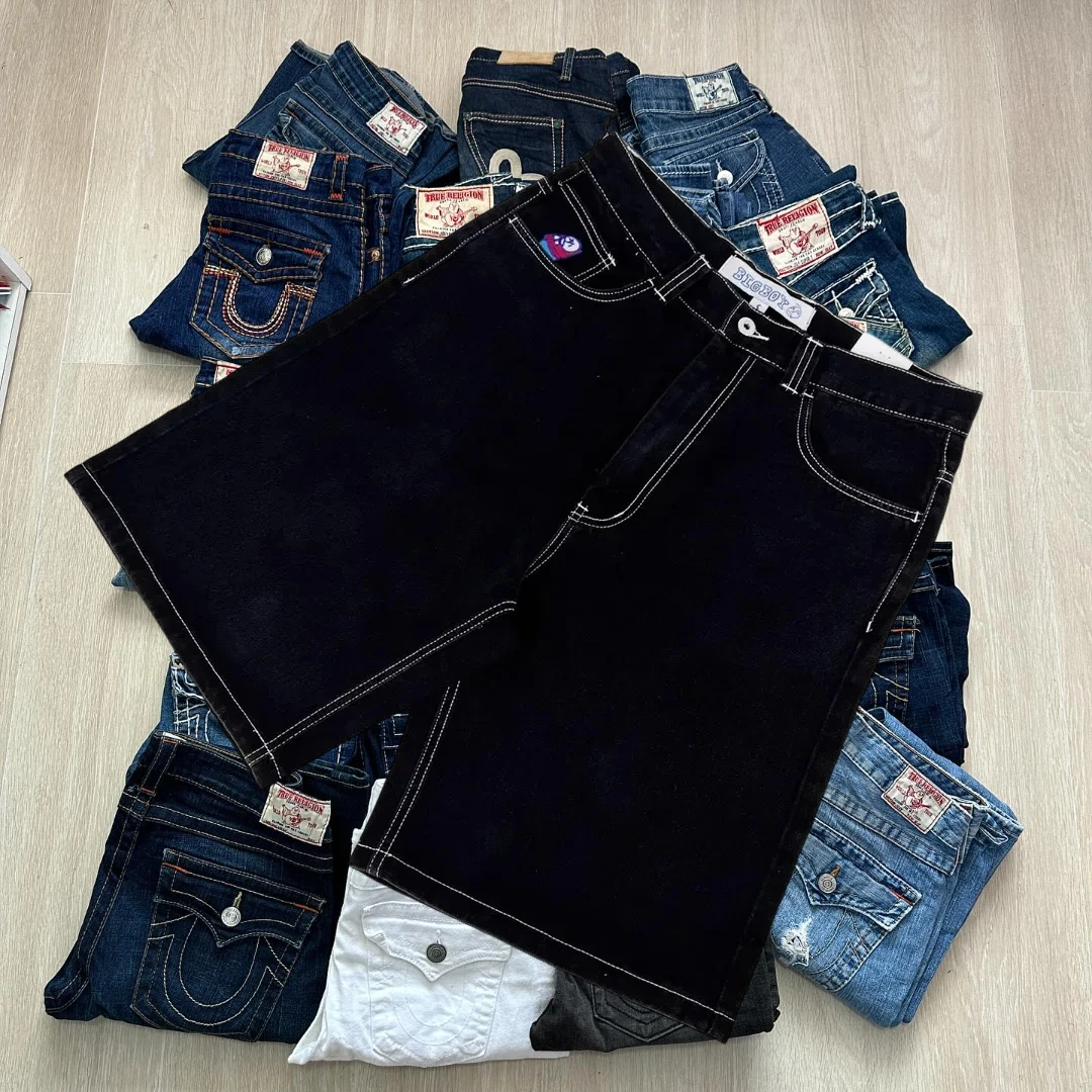 Harajuku Little Red Man Embroidery Graphic Short Jeans Streetwear Denim Pants Y2k Baggy Jorts Vintage Gym Basketball Shorts Men
Harajuku Little Red Man Embroidery Graphic Short Jeans Streetwear Denim Pants Y2k Baggy Jorts Vintage Gym Basketball Shorts Men