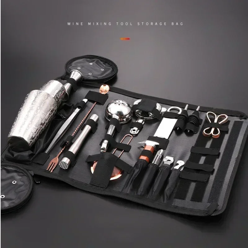 Professional Bartender Kit Bag Waterproof Portable Bar Tools Storage Bag Cocktail Shaker Set Storage Organizer Bar Accessories
Professional Bartender Kit Bag Waterproof Portable Bar Tools Storage Bag Cocktail Shaker Set Storage Organizer Bar Accessories