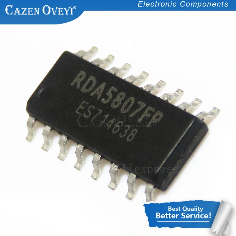 Набор микросхем IC 10 шт./лот RDA5807FP RDA5807 SOP-16 в наличии
Набор микросхем IC 10 шт./лот RDA5807FP RDA5807 SOP-16 в наличии
