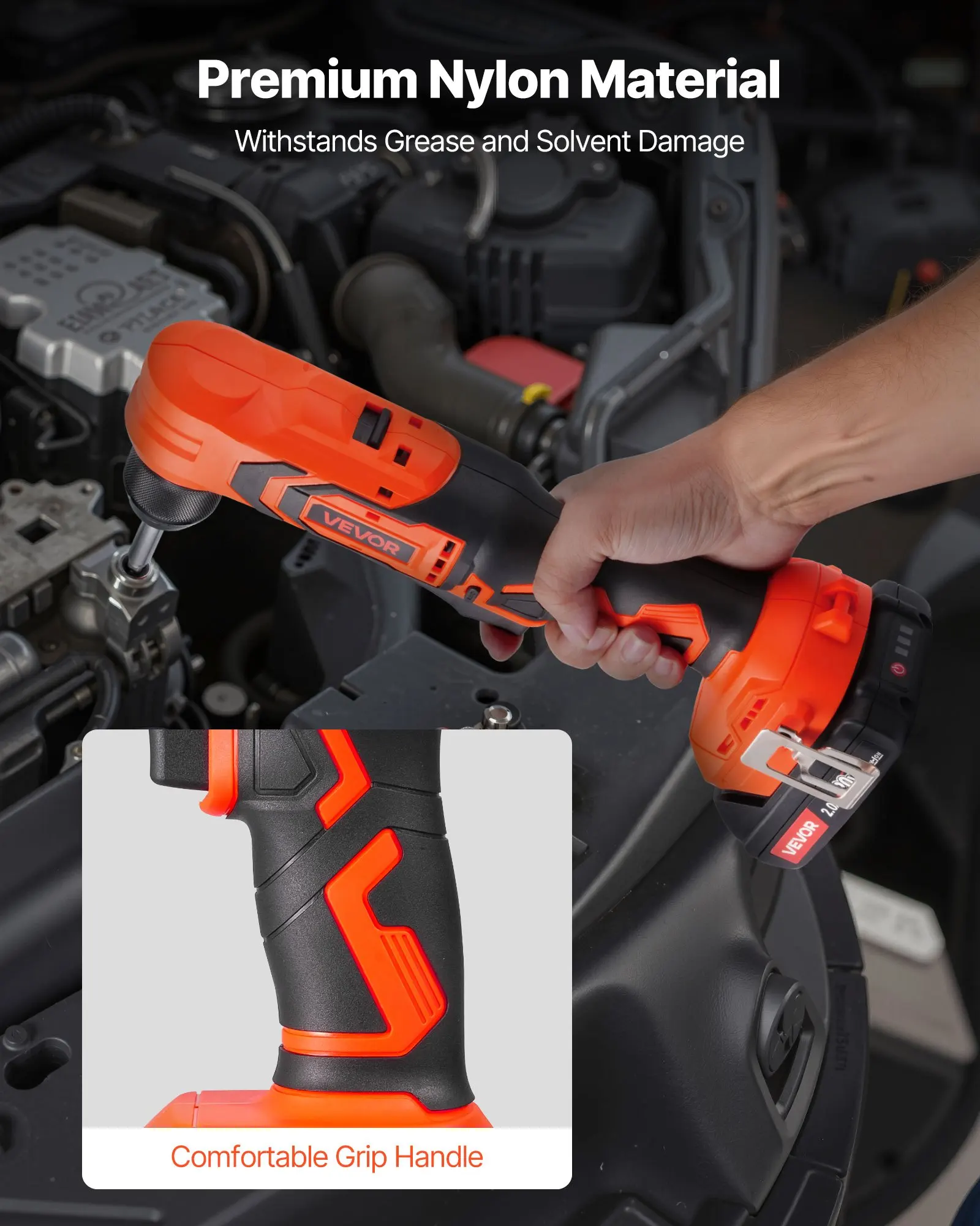 Right Angle Drill, 3/8 Inch Chuck, 90 Degree Cordless Right Angle Drill With Brushless Motor, Battery, Charger, And Belt Clip,
Right Angle Drill, 3/8 Inch Chuck, 90 Degree Cordless Right Angle Drill With Brushless Motor, Battery, Charger, And Belt Clip,