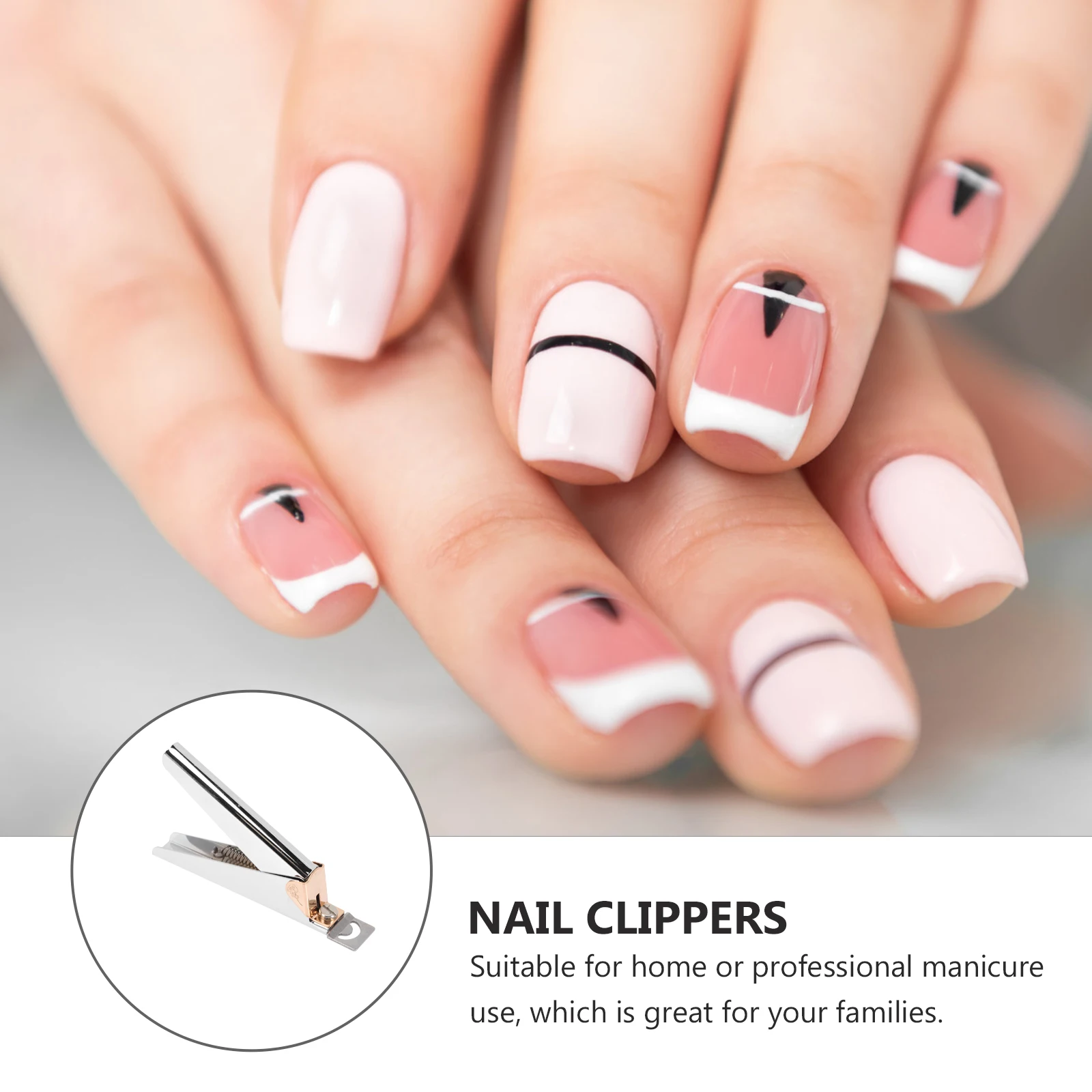 Nail Art Clippers Trimmer Tools Shaper Cuticle Pusher Artificial Stainless Steel
Nail Art Clippers Trimmer Tools Shaper Cuticle Pusher Artificial Stainless Steel